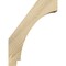 Ekena Millwork 6"W x 12"D x 16"H Imperial Rough Sawn Knee Brace, Douglas Fir BRC06X12X16IMP00RDF - alternate 3